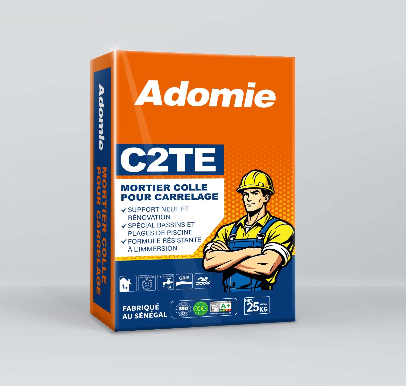 Adomie C2TE Colle pour Carrelage